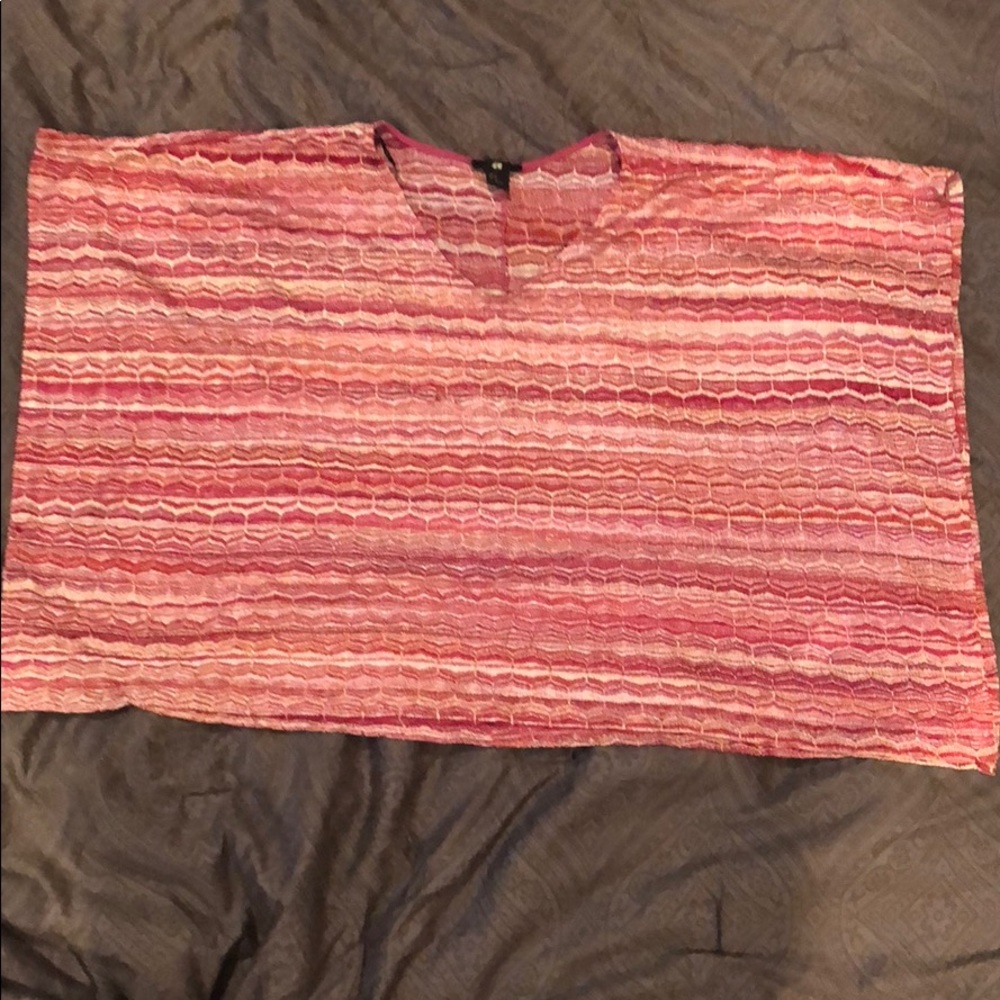Bat wing shimmer blouse